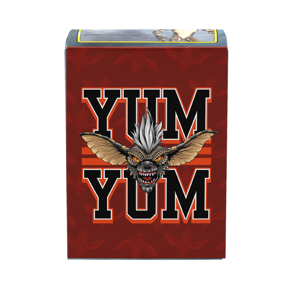 Dragon Shield: Standard 100ct Brushed Art Sleeves - Gremlins 'Stripe'