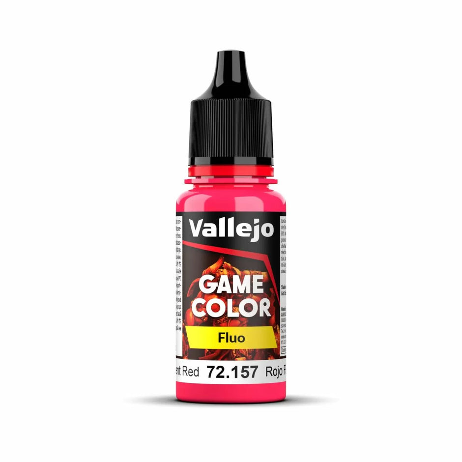 Vallejo - Game Colour - Fluorescent Red 18ml