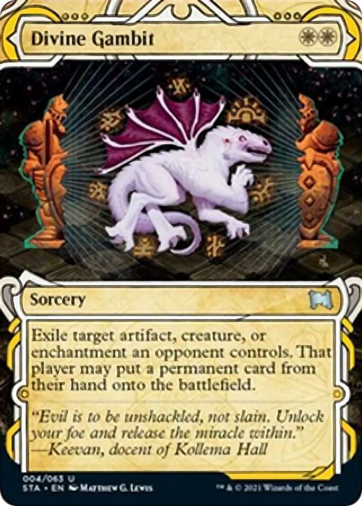 Divine Gambit 4 (Strixhaven: Mystical Archive)  - Foil