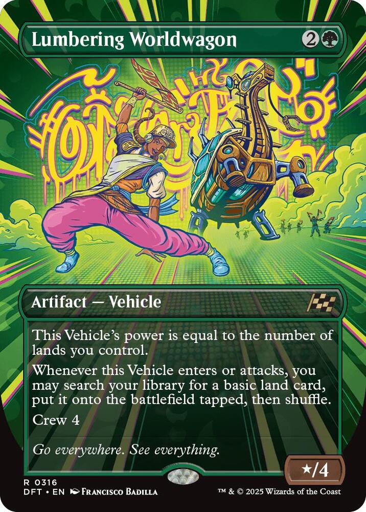 Lumbering Worldwagon 316/291 (Aetherdrift)  - Borderless