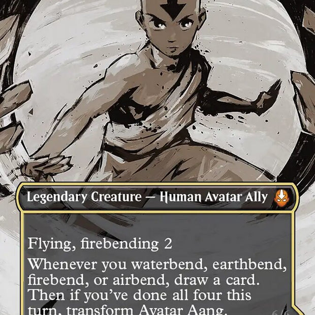 Avatar Aang // Aang, Master of Elements  308/286 (Avatar: The Last Airbender)  - Borderless