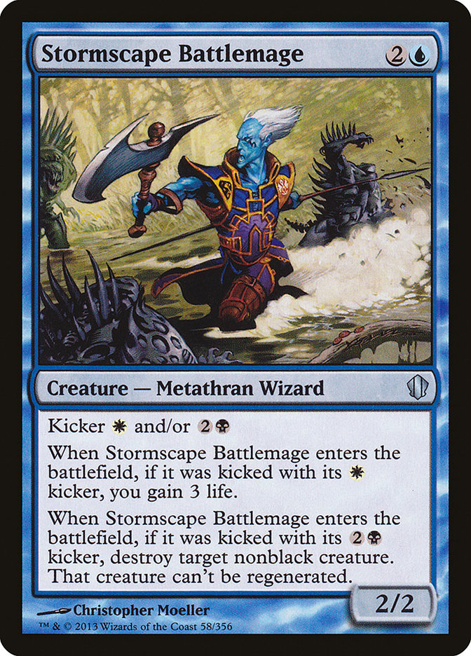Stormscape Battlemage 58/356 (Commander 2013) 
