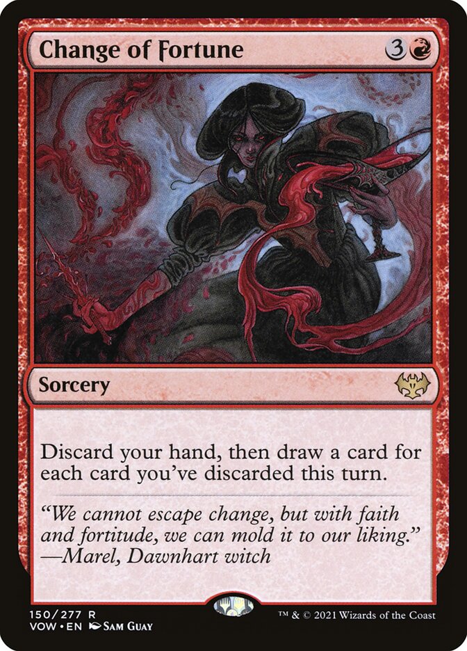 Change of Fortune 150/277 (Innistrad: Crimson Vow) 
