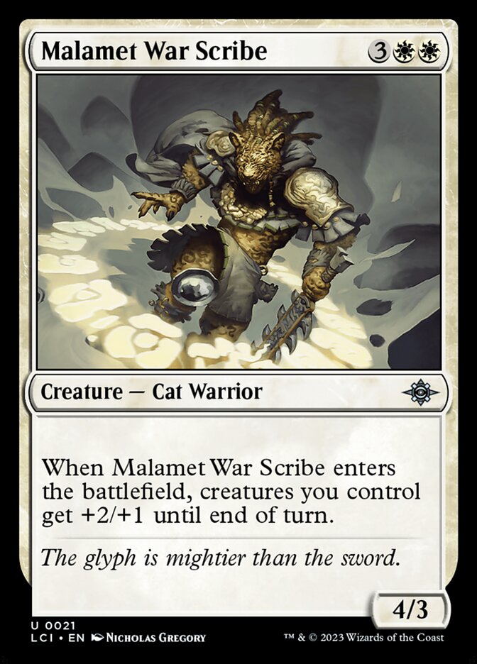 Malamet War Scribe 21/291 (The Lost Caverns of Ixalan) 