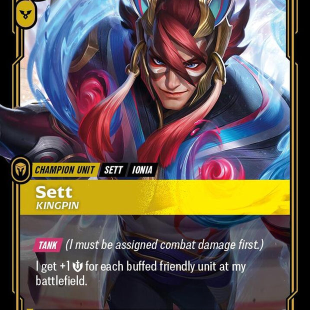 Sett Kingpin Alternate Art (Origins)  - Foil