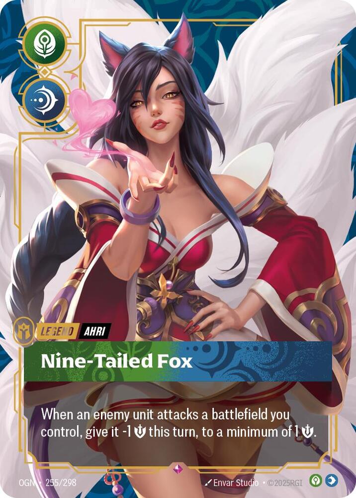 Ahri Nine Tailed Fox (Origins)  - Foil