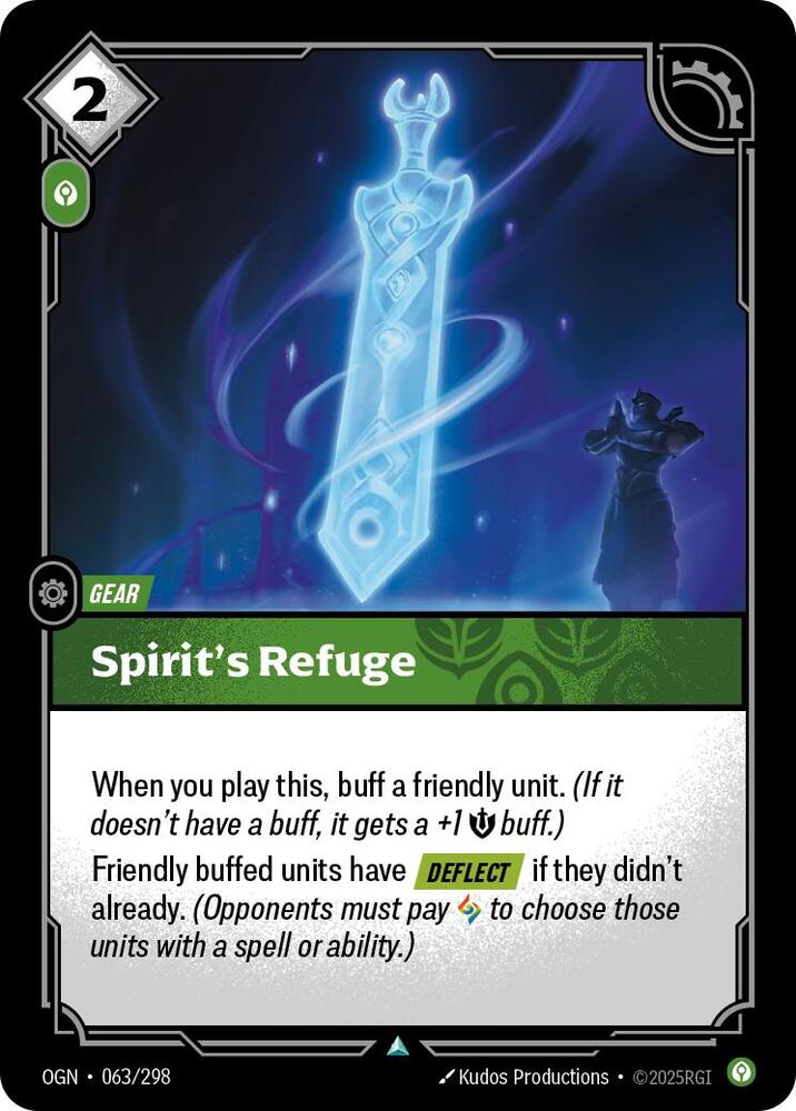 Spirit's Refuge 63/298 (Origins)  - Foil