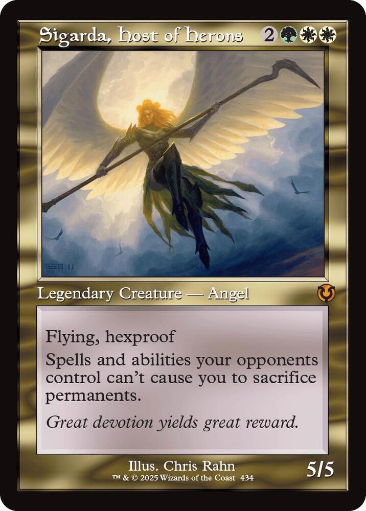 Sigarda, Host of Herons 434/287 (Innistrad Remastered)  - Retro
