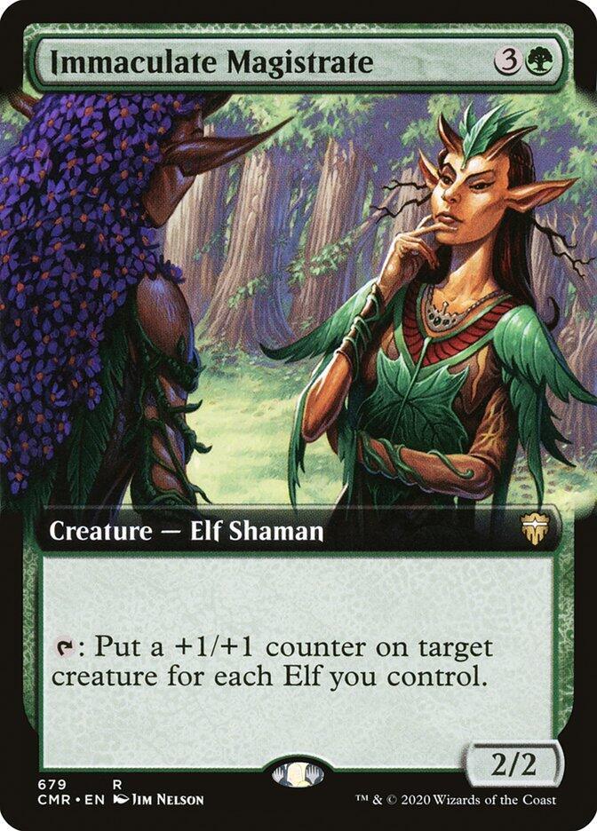 Immaculate Magistrate 679/361 (Commander Legends)  - Extended Art Foil