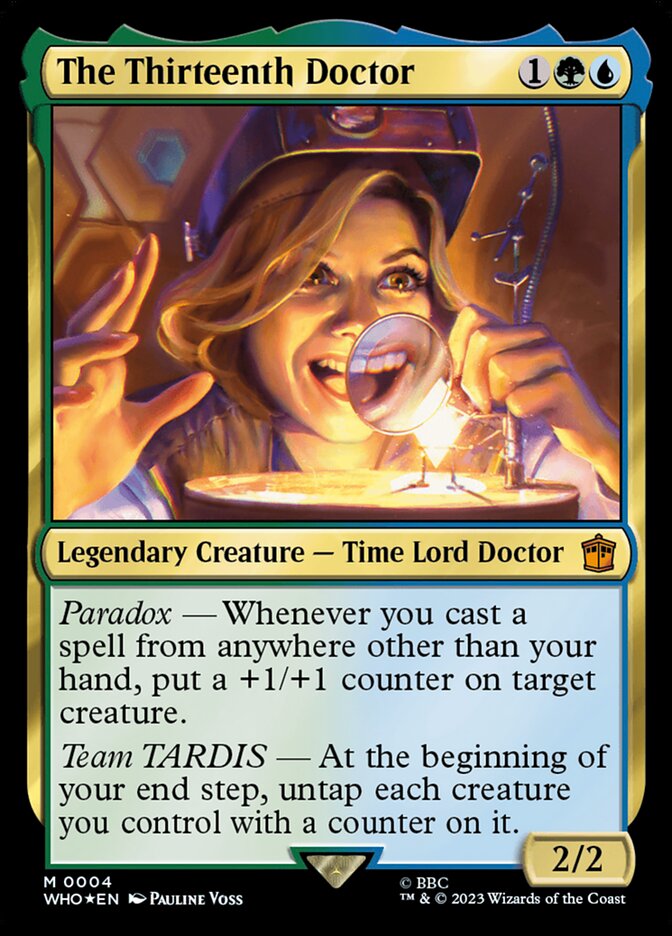 The Thirteenth Doctor 4 (Universes Beyond: Doctor Who)  - Foil