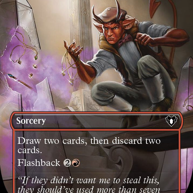 Faithless Looting 642 (Commander Masters)  - Borderless