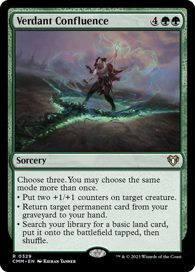 Verdant Confluence 329 (Commander Masters) 