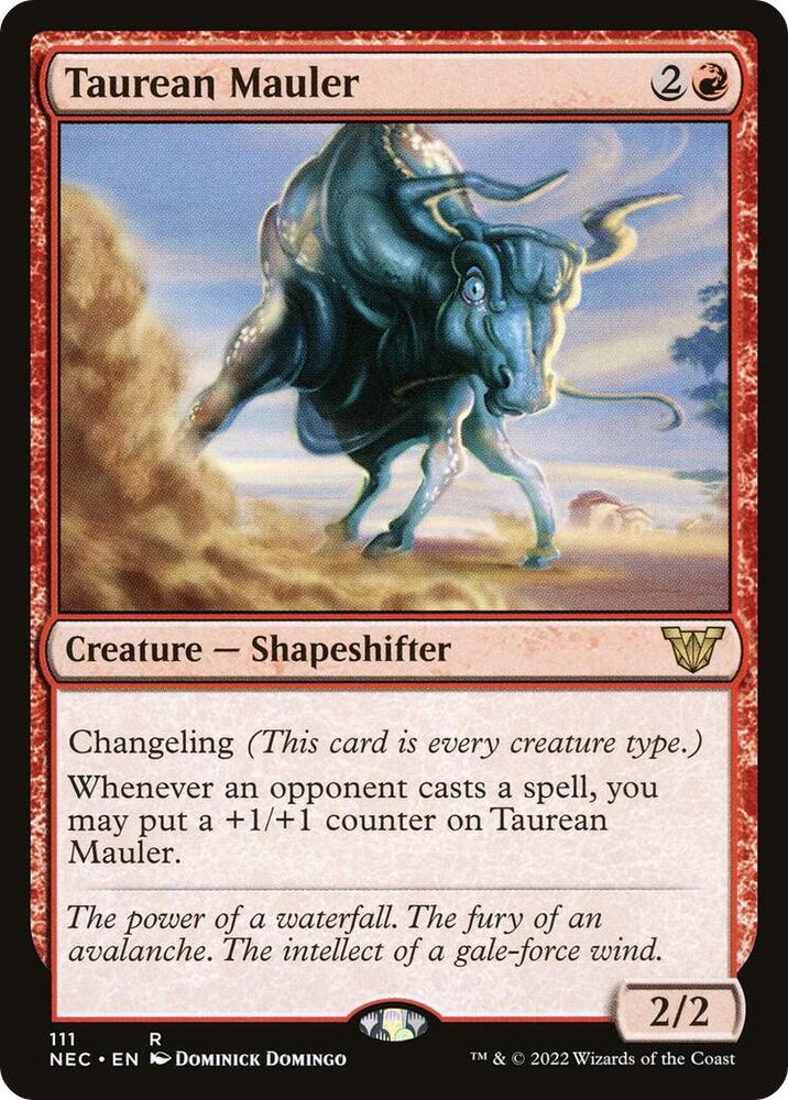Taurean Mauler 111/38 (Commander: Kamigawa: Neon Dynasty) 