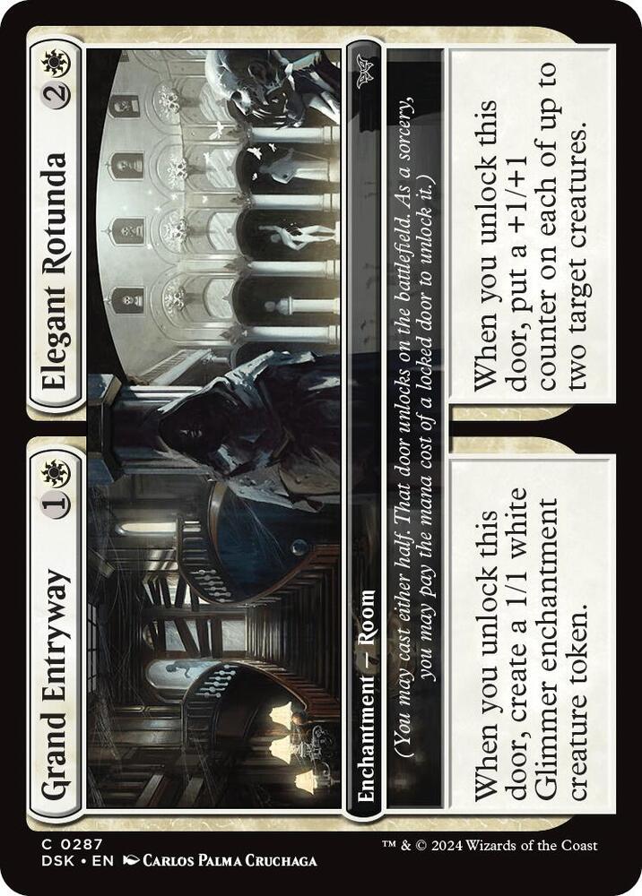 Grand Entryway // Elegant Rotunda 287 (Duskmourn: House of Horror) 