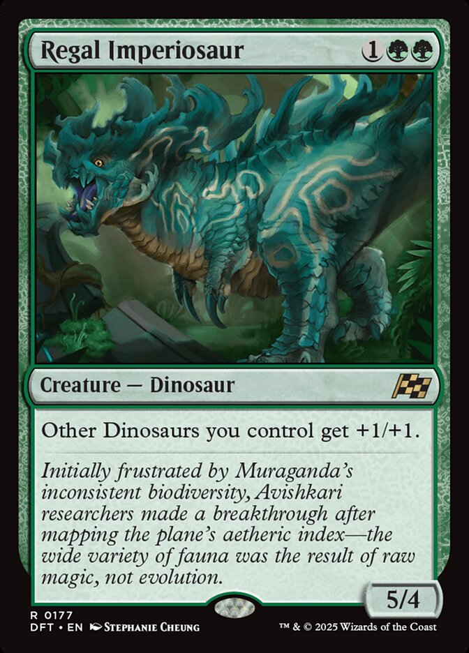 Regal Imperiosaur 177/291 (Aetherdrift) 