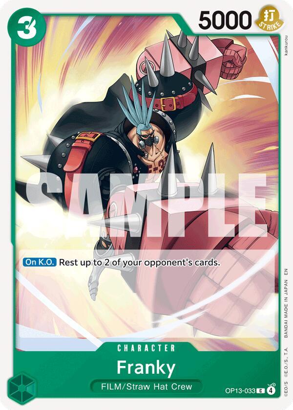 Franky OP13-033 (Carrying On His Will) 