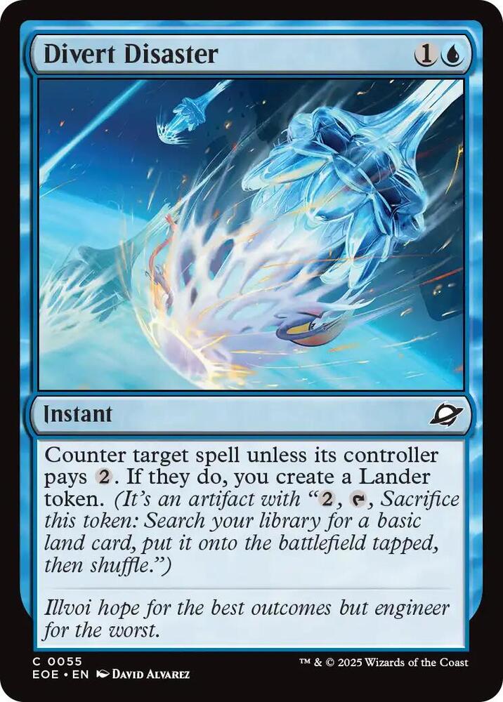 Divert Disaster 55/276 (Edge of Eternities)  - Foil