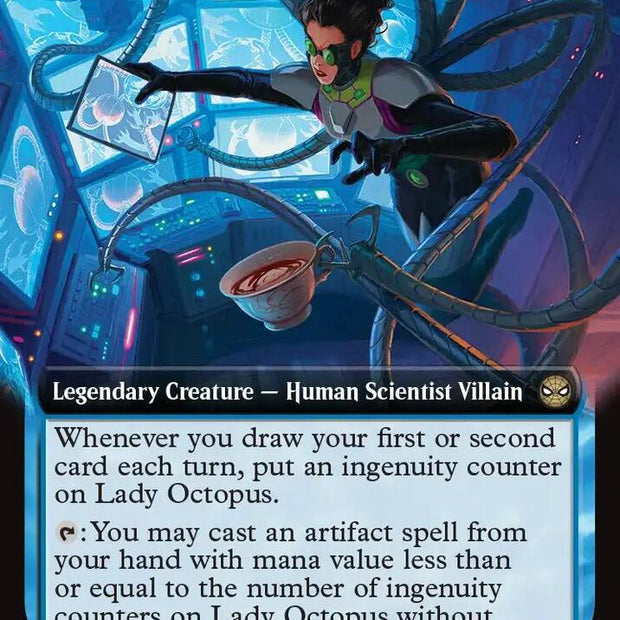 Lady Octopus, Inspired Inventor 252/198 (Marvel's Spider-Man)  - Extended Art Foil