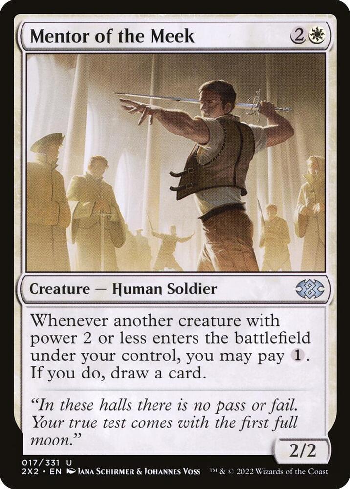 Mentor of the Meek 17/331 (Double Masters 2022)  - Foil