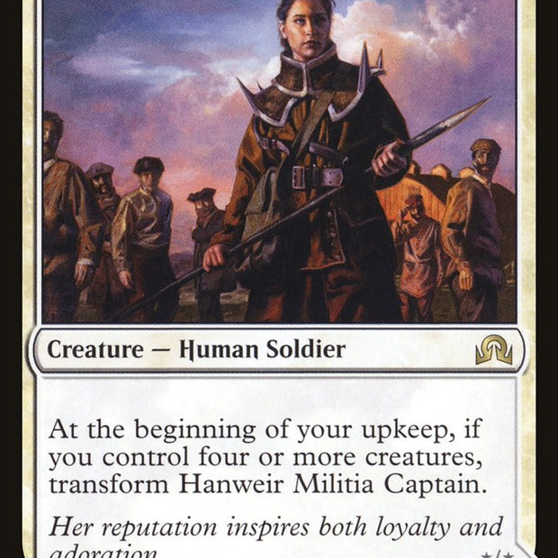Hanweir Militia Captain // Westvale Cult Leader 21/297 (Shadows over Innistrad) 