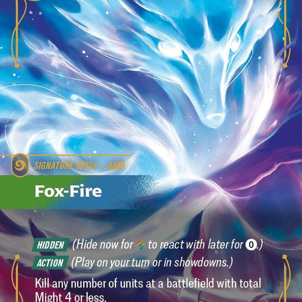 Fox-Fire 256/298 (Origins)  - Foil