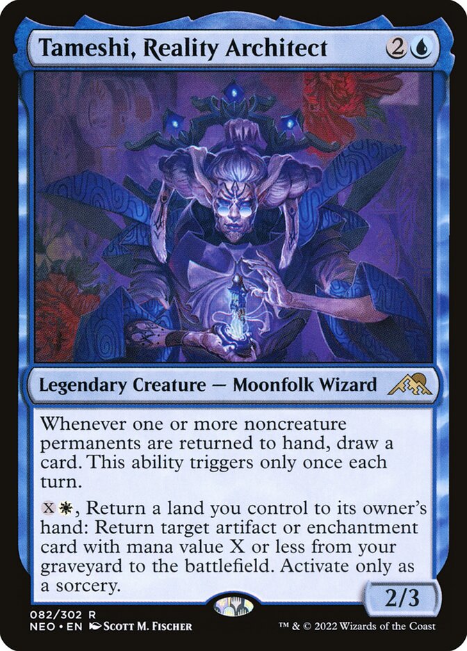 Tameshi, Reality Architect 82/302 (Kamigawa: Neon Dynasty) 