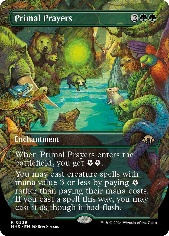 Primal Prayers 339/319 (Modern Horizons 3)  - Borderless
