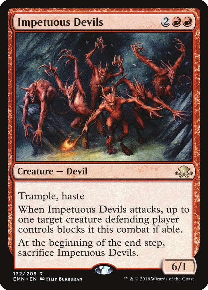 Impetuous Devils 132/205 (Eldritch Moon) 