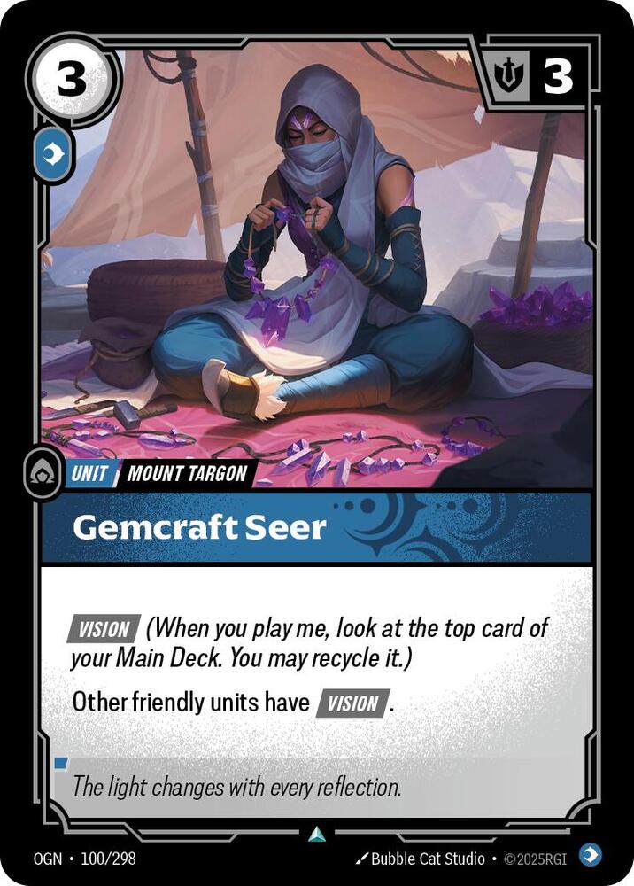 Gemcraft Seer 100/298 (Origins)  - Foil