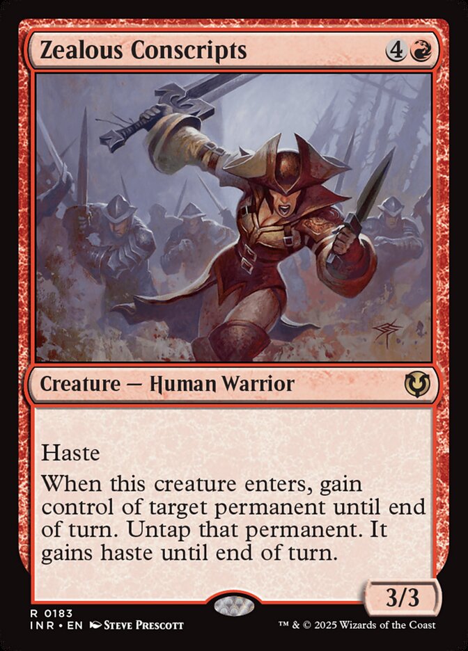 Zealous Conscripts 183/287 (Innistrad Remastered) 