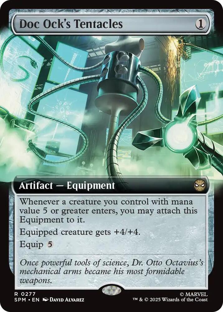 Doc Ock;'s Tentacles 277/198 (Marvel's Spider-Man)  - Extended Art