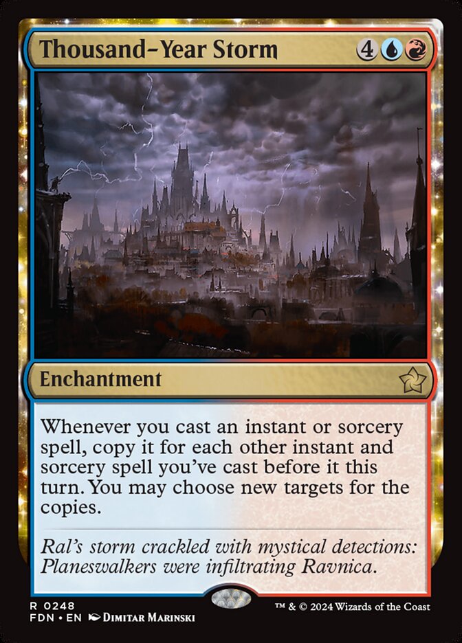 Thousand Year Storm 248 (Foundations)  - Foil