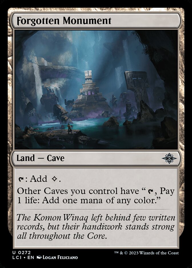 Forgotten Monument 272/291 (The Lost Caverns of Ixalan) 