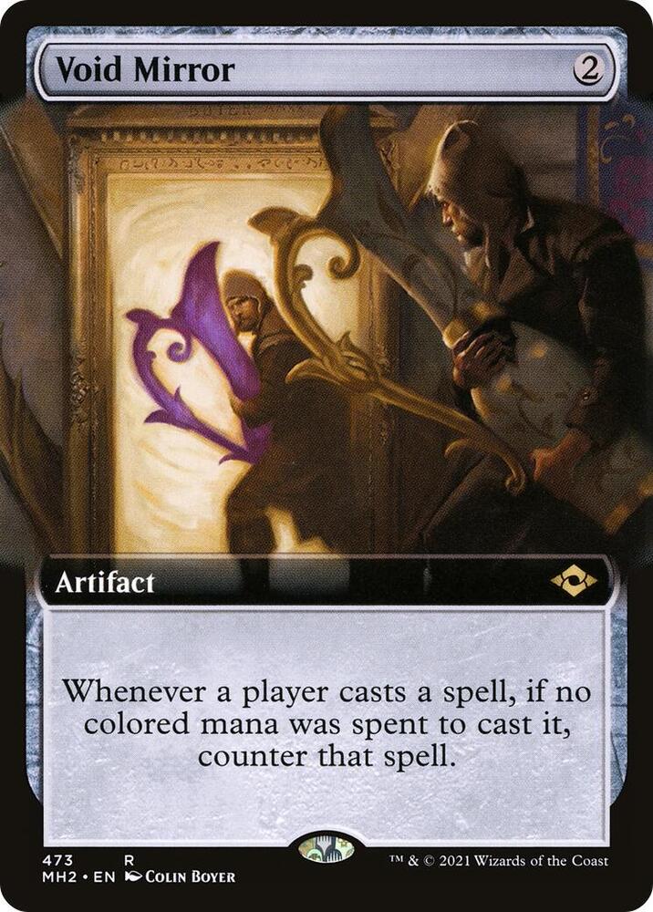 Void Mirror Extended Art 473/303 (Modern Horizons 2) 