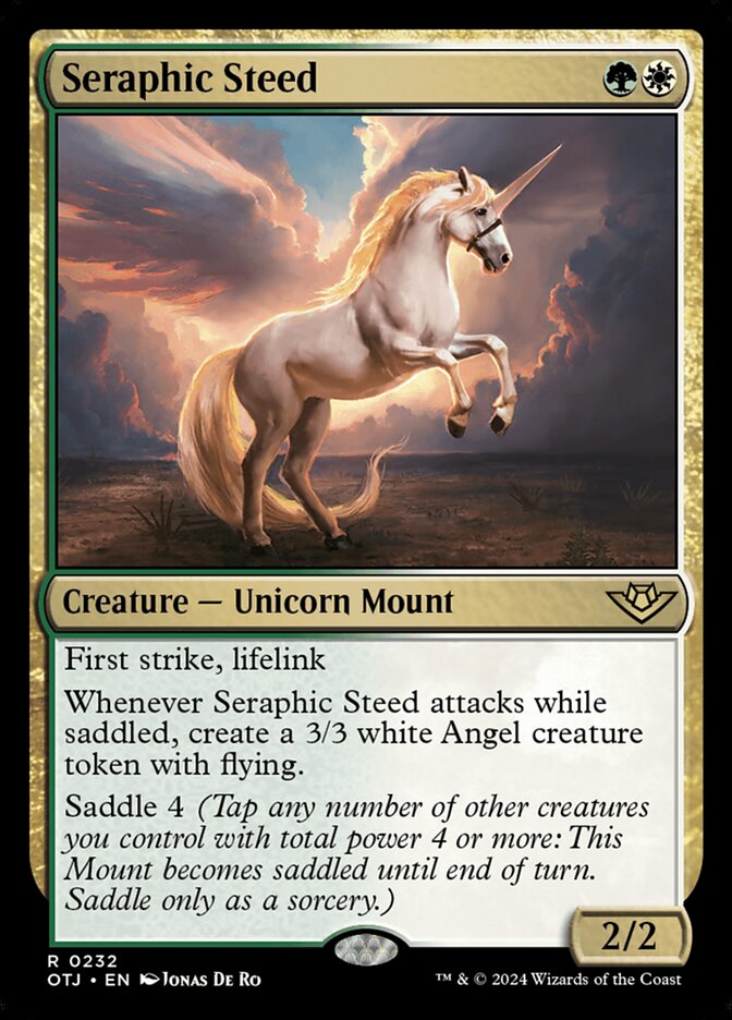 Seraphic Steed 232/286 (Outlaws of Thunder Junction) 
