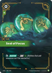 Seal of Focus (Origins)  - Foil