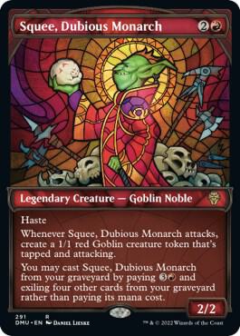 Squee Dubious Monarch Showcase 291/281 (Dominaria United) 