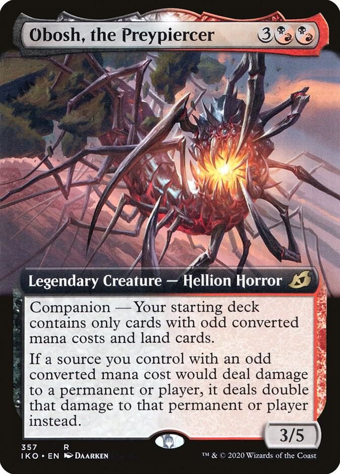 Obosh, the Preypiercer 357 (Ikoria: Lair of Behemoths) 