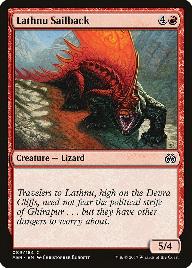 Lathnu Sailback 89/184 (Aether Revolt) 