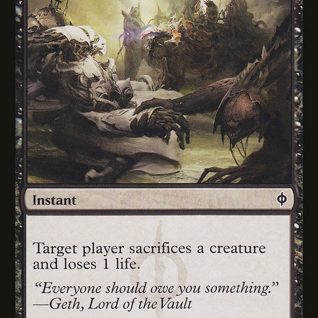 Geth's Verdict 61/175 (New Phyrexia)  - Foil