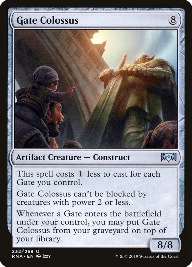 Gate Colossus 232/259 (Ravnica Allegiance)  - Foil