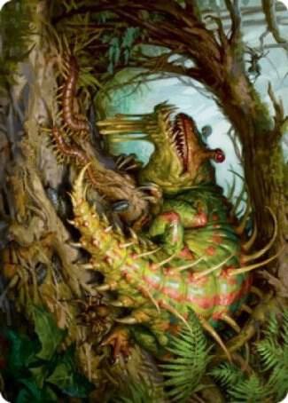 Blex Vexing Pest Art Card 22 (Art Series: Strixhaven) 