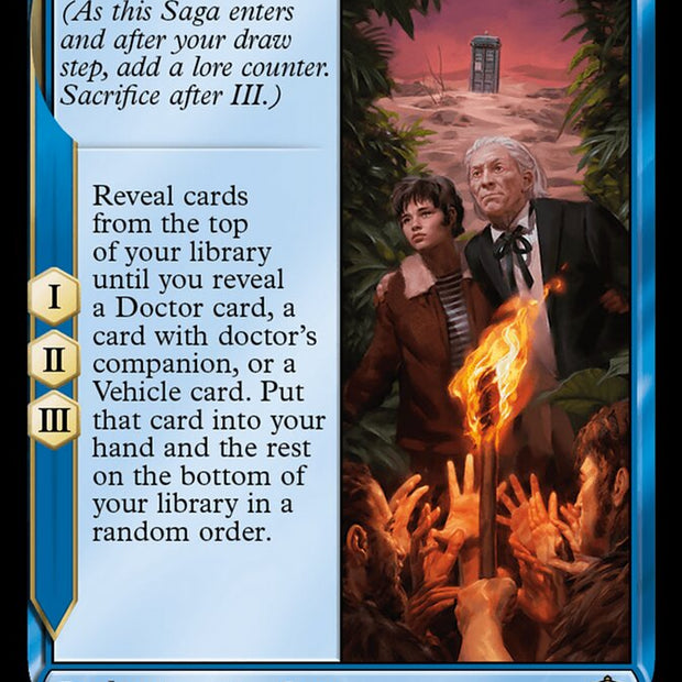 An Unearthly Child 35 (Universes Beyond: Doctor Who)  - Foil