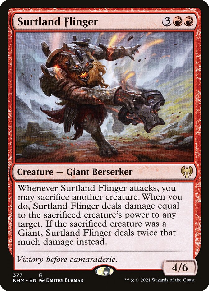 Surtland Flinger 377/285 (Kaldheim) 