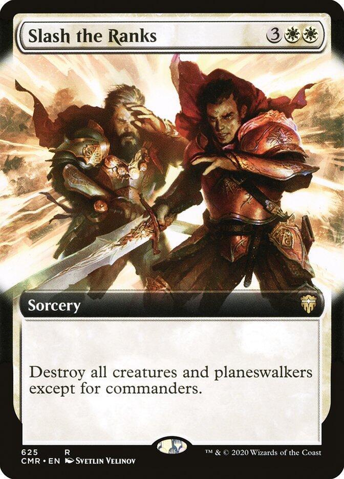 Slash the Ranks 625/361 (Commander Legends)  - Extended Art
