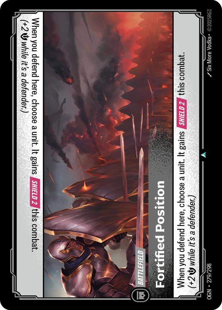 Fortified Position 279/298 (Origins)  - Foil