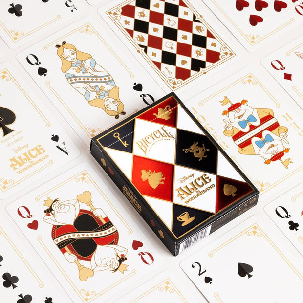 Bicycle Alice in Wonderland Playing Cards