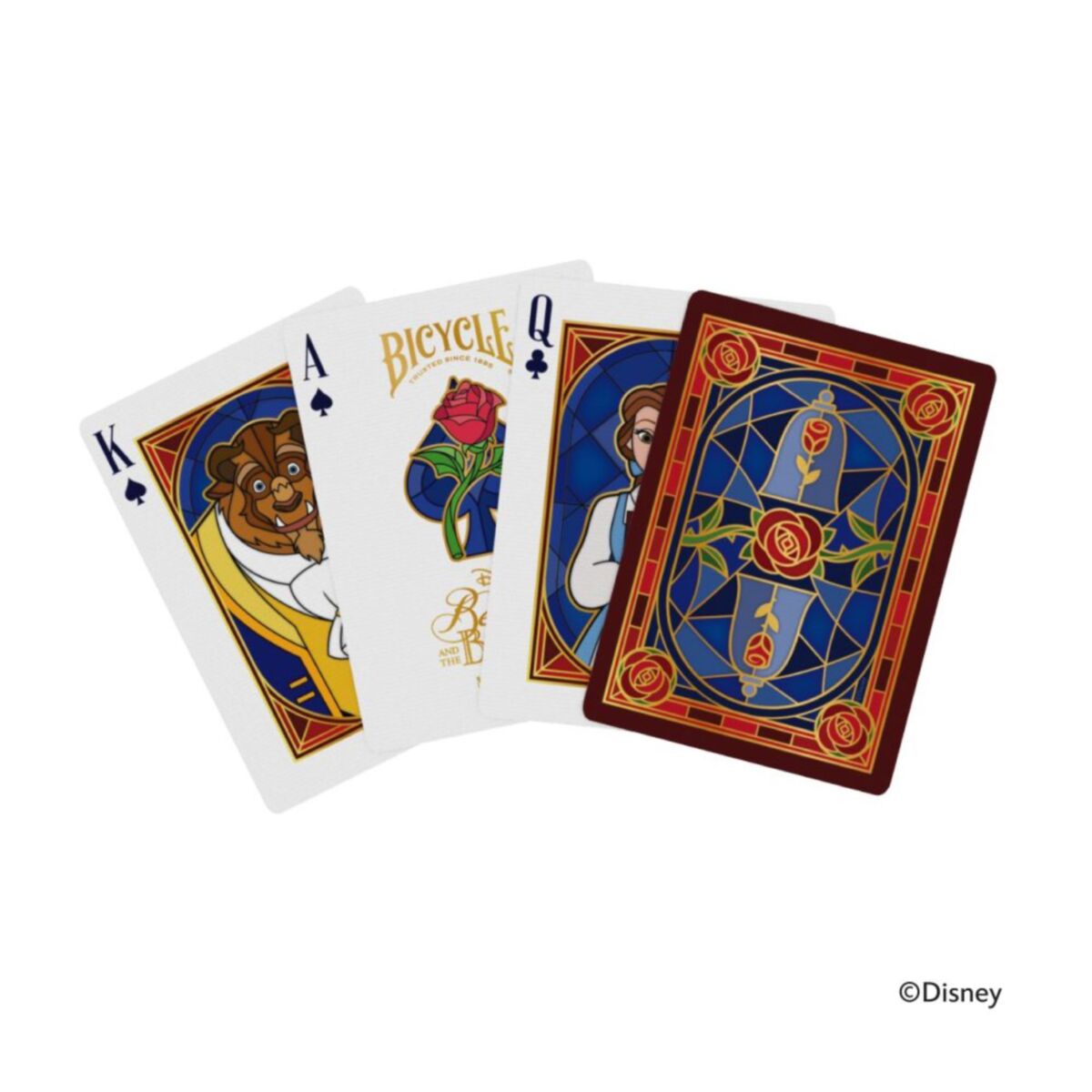 Bicycle Disney Beauty and the Beast Playing Cards