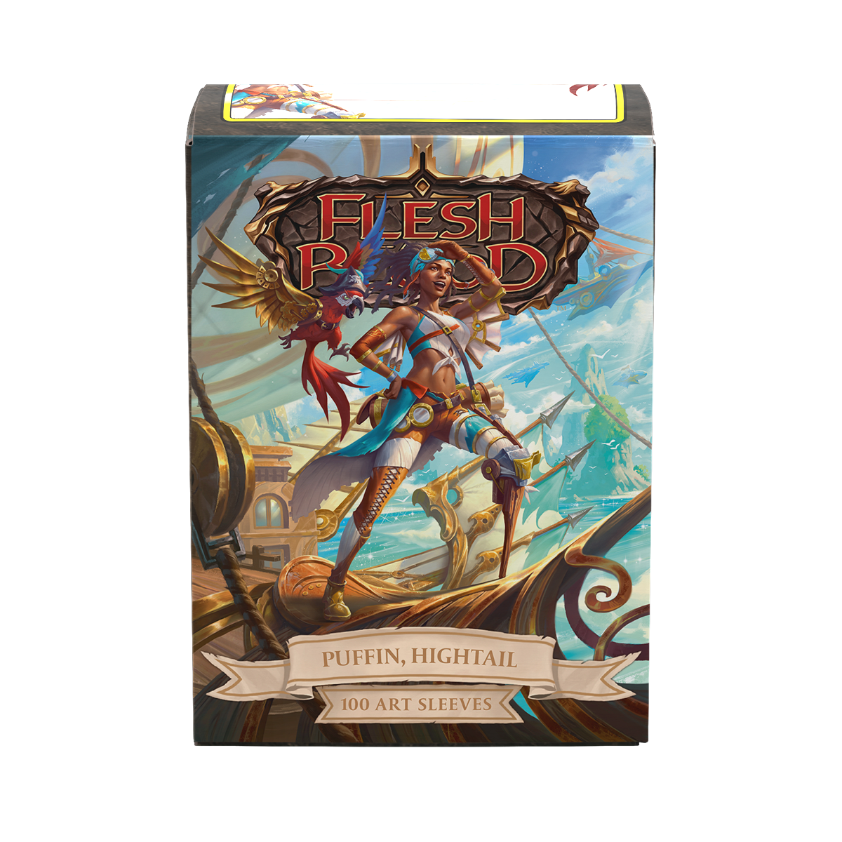 Dragon Shield: Standard 100ct Art Sleeves - Flesh and Blood (Puffin, Hightail)