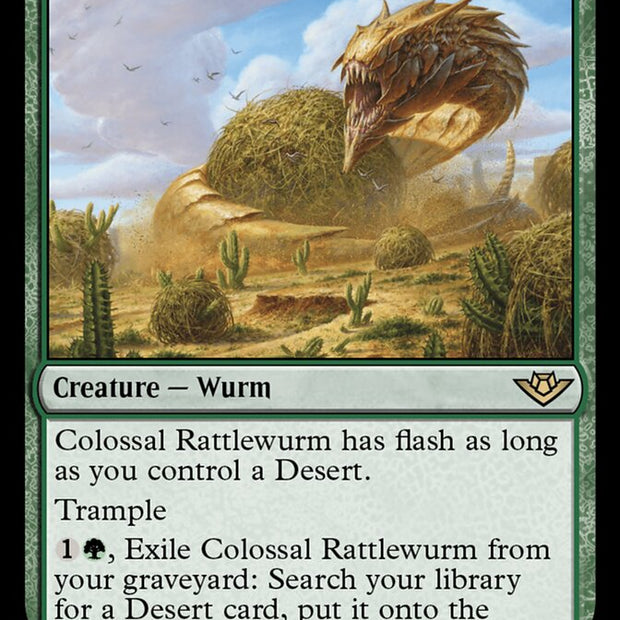 Colossal Rattlewurm 159/286 (Outlaws of Thunder Junction) 